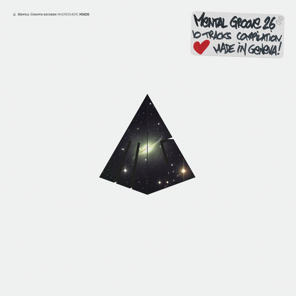 Pochette d’une compilation du label Mental Groove. Vinyl et CD. Dans le cadre de Schönwehrs.