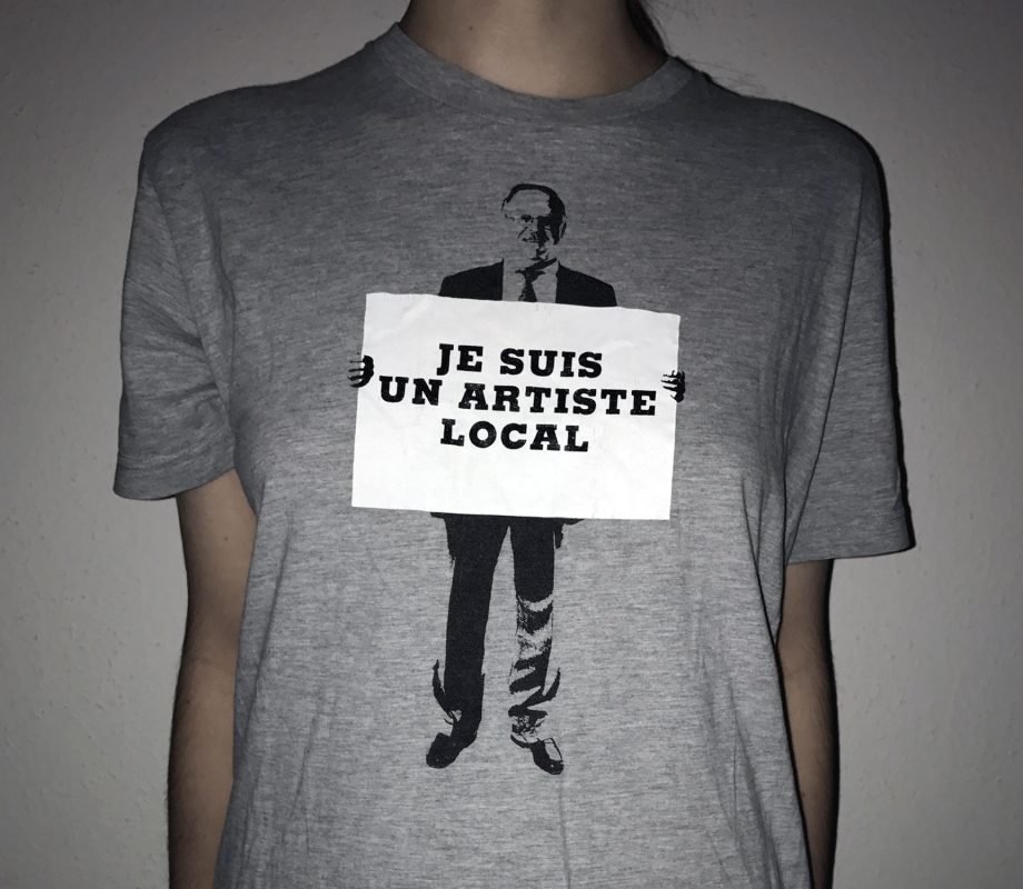 L’un des t-shirts réalisés pour l’édition 2006 du Festival de la Bâtie. En tant que Schönherwehrs.