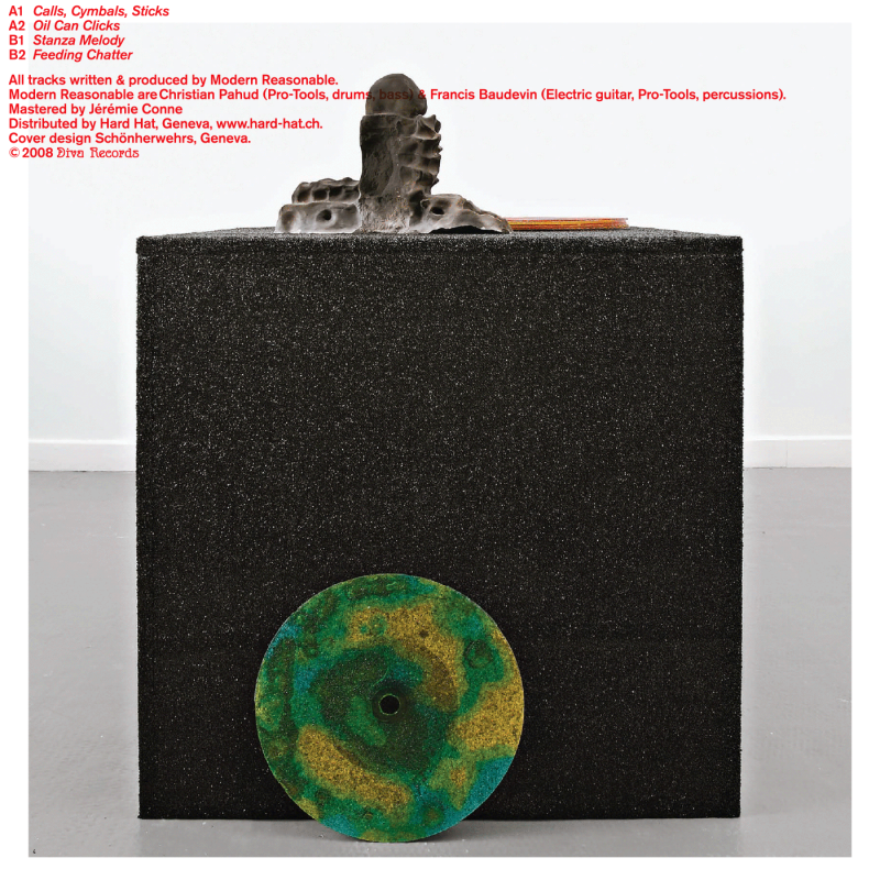 La pochette du EP est également le catalogue de l’exposition «Delta» de Pierre Vadi au Swiss Institute, New York. En tant que Schönherwehrs.