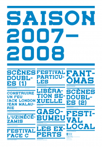 Affiche de saison. En tant que Schönherwehrs.