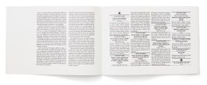 Dépliant/catalogue de l’exposition «Wunder Stanza», organisée au BAC, Genève. En tant que Schönherwehrs.