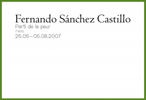 Carton d’invitation (recto).