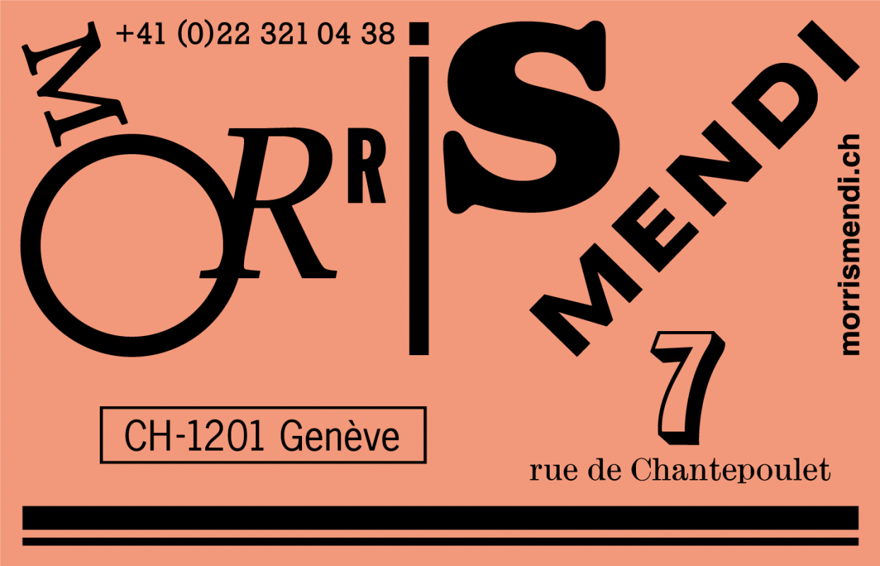 Identité visuelle de l’agence d'artistes Morris Mendi. En tant que Schönherwehrs.