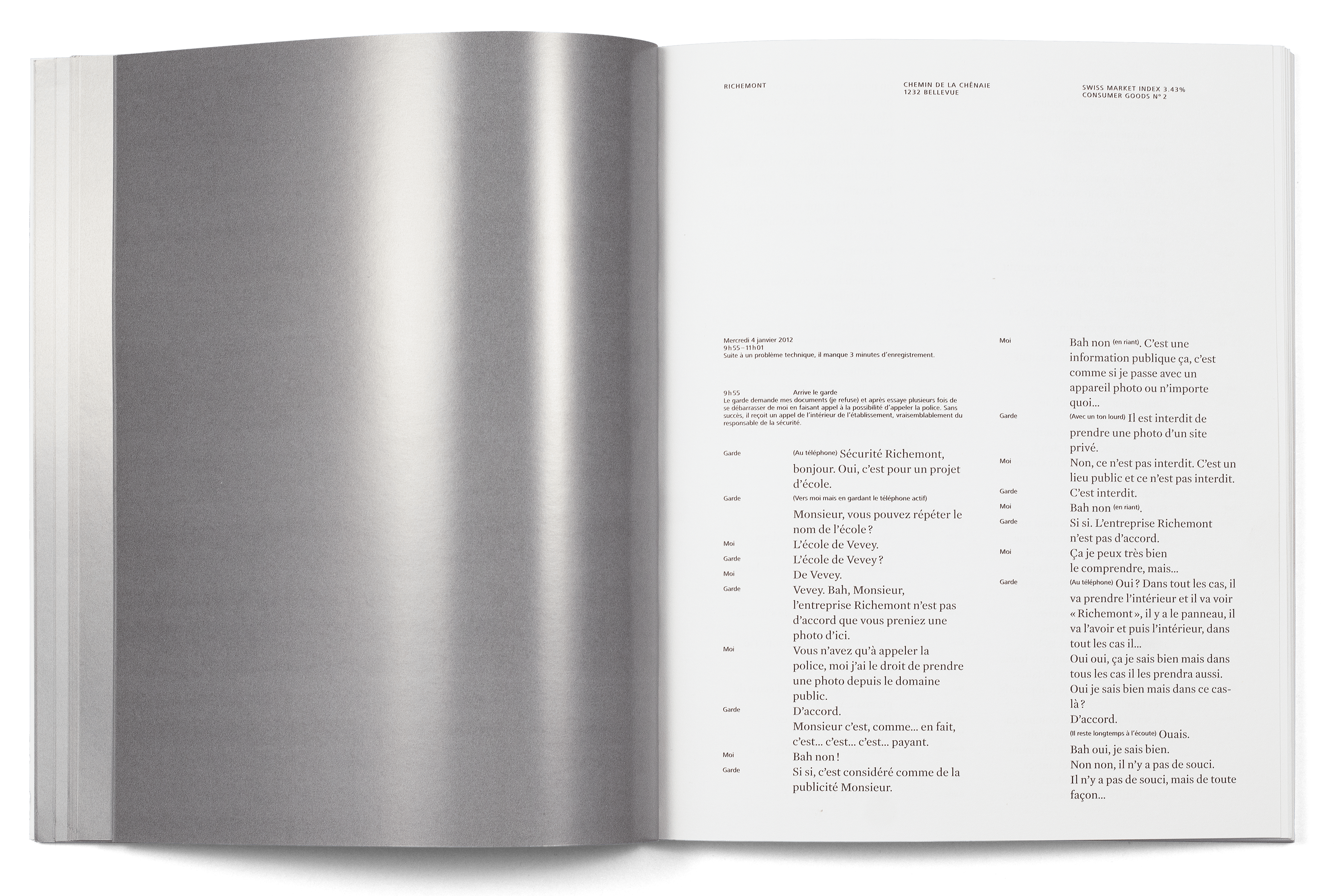 Livre du photographe Giacomo Bianchetti publié par Haus am Gern, Bienne (CH)