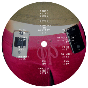 Label du EP de IVVVO sur Danse Noire