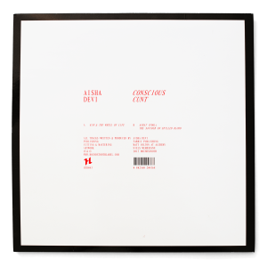 Couverture du EP Conscious Cunt de Aisha Devi, Houndstooth