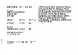 Carton d’invitation pour l'exposition Espèces d'Images (verso)