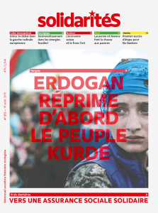 Couverture du numéro 272 du bimensuel solidaritéS