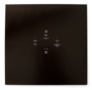 Dos de la pochette du EP «Genezon.avi» de Random Gods sur Danse Noire