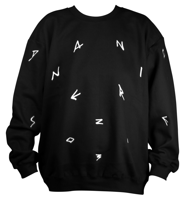 Pull pour le label Danse Noire (noir)