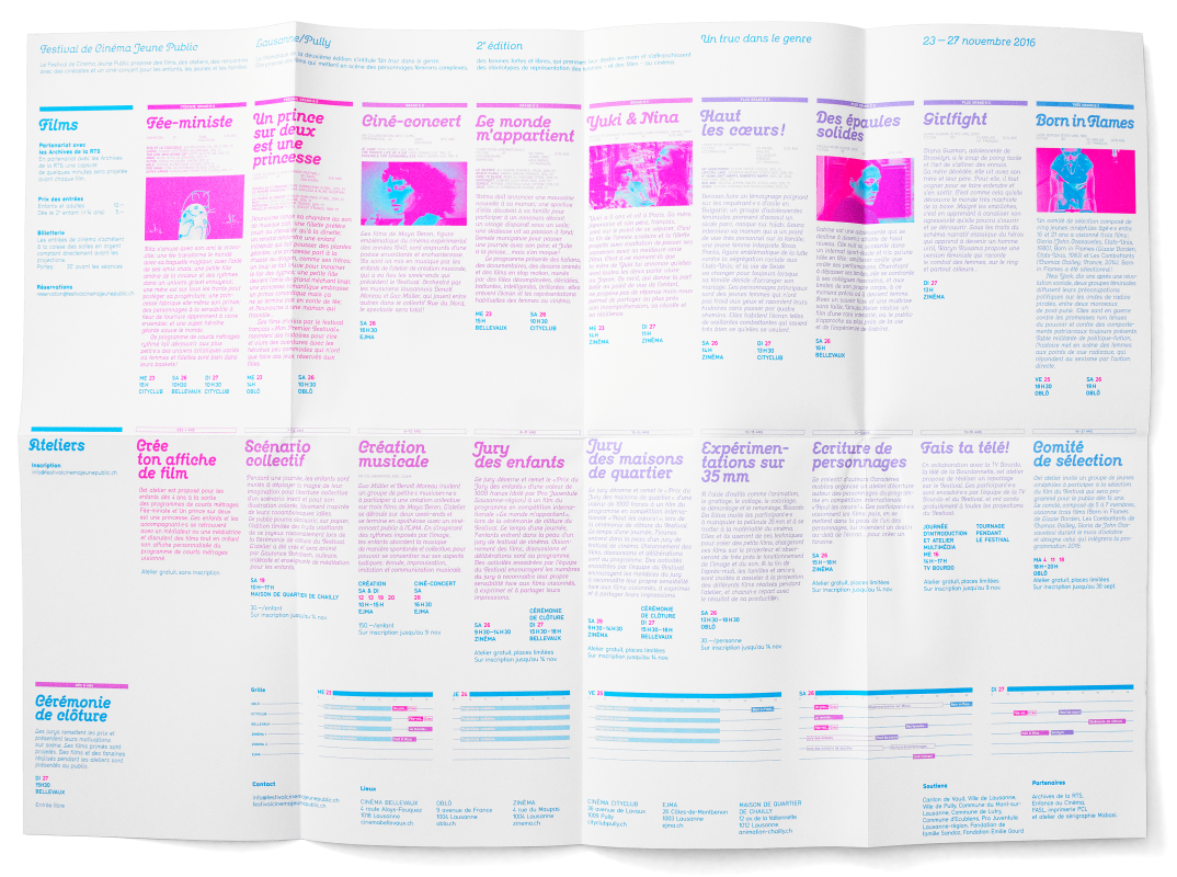 Programme du Festival Cinéma Jeune Public 2016