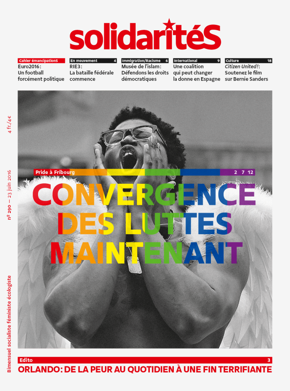 Couverture du numéro 290 du bimensuel solidaritéS