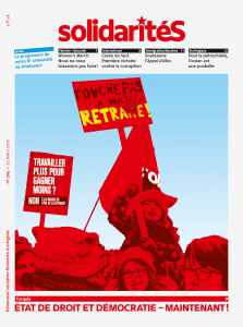 Couverture du numéro 305 du bimensuel solidaritéS