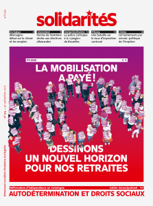 Couverture du numéro 314 du bimensuel solidaritéS