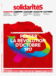 Couverture du numéro 317 du bimensuel solidaritéS