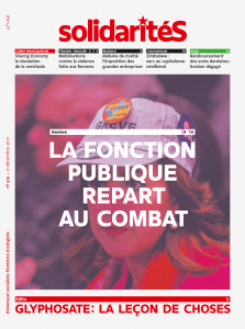 Couverture du numéro 319 du bimensuel solidaritéS