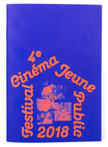 Couverture du programme du Festival Cinéma Jeune Public 2018 sur la thématique du logement
