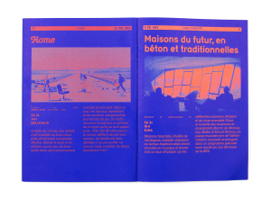 Intérieur du programme du Festival Cinéma Jeune Public 2018 sur la thématique du logement