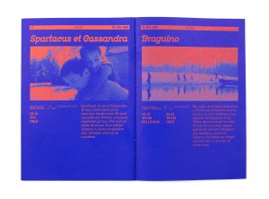 Intérieur du programme du Festival Cinéma Jeune Public 2018 sur la thématique du logement