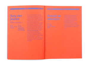 Intérieur du programme du Festival Cinéma Jeune Public 2018 sur la thématique du logement