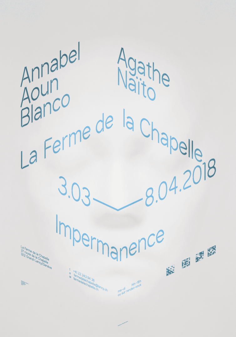 Annabel Aoun Blanco, Agathe Naïto, affiche