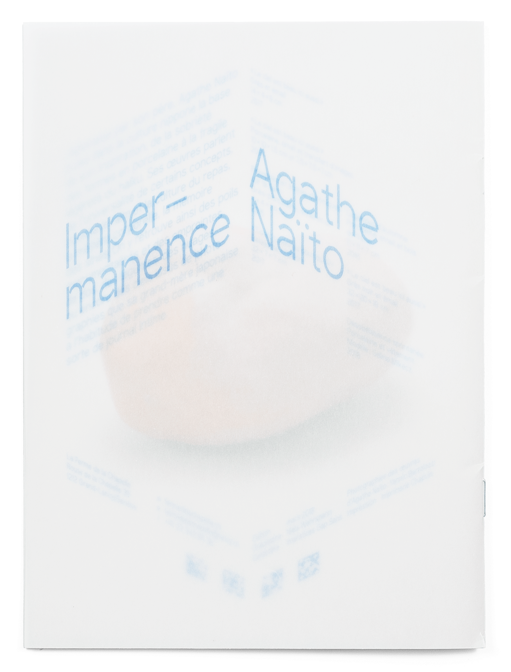 Annabel Aoun Blanco, Agathe Naïto, brochure
