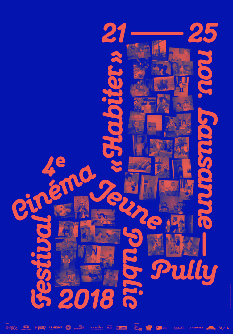 Maison, immeuble et photos de famille sur l’affiche du Festival cinéma jeune public 2018