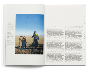 Double page du livre "L’énergie comme véhicule" de Séverin Guelpa