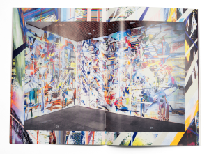 Double-page du portfolio de l'artiste Abigail Janjic