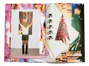 Double-page du portfolio de l'artiste Abigail Janjic