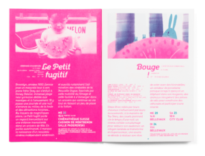 Double page du programme du Festival Cinéma Jeune Public 2019