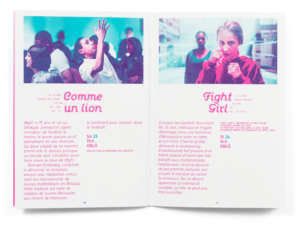 Double page du programme du Festival Cinéma Jeune Public 2019
