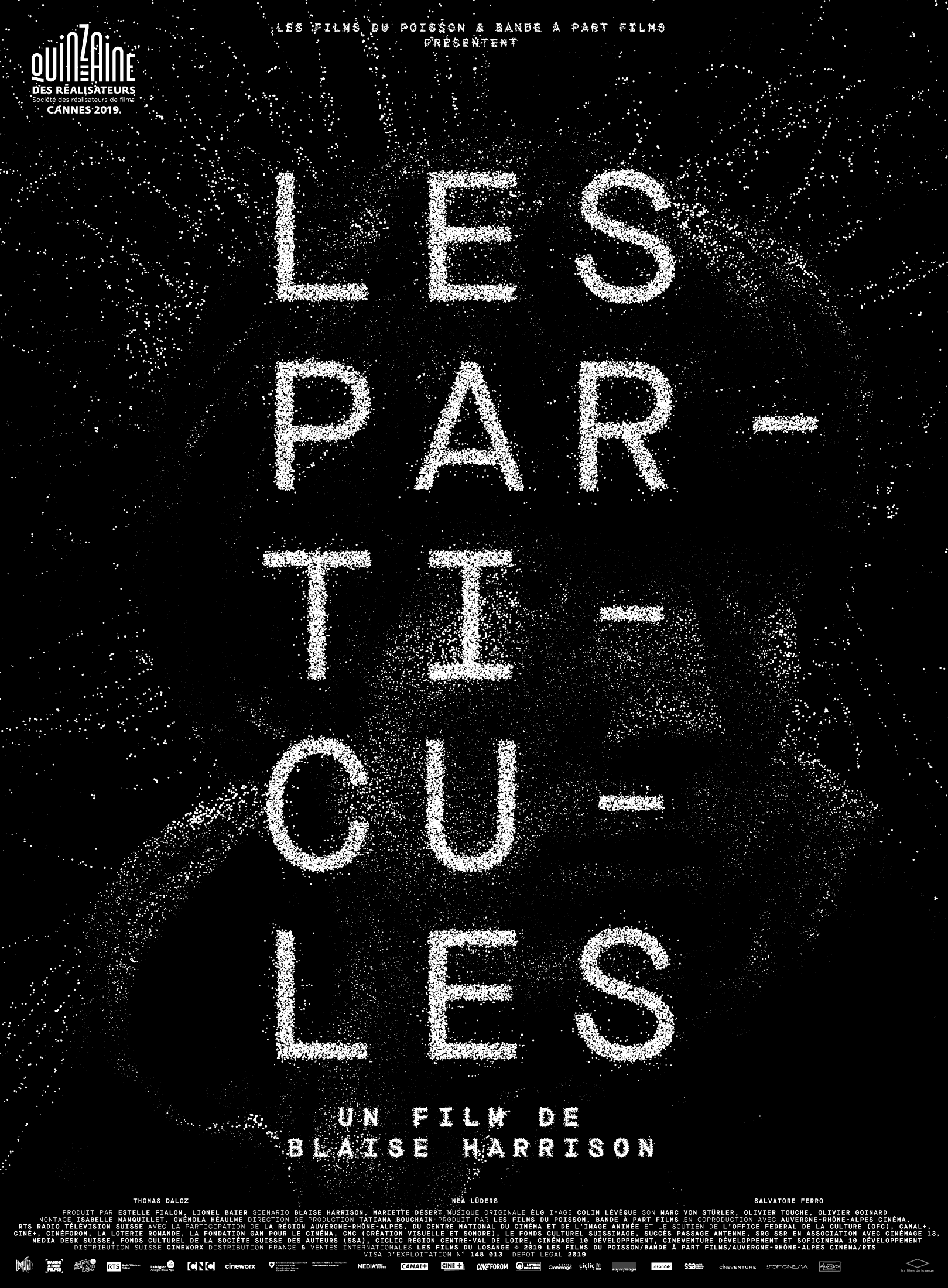Detail of “Les Particules” movie poster