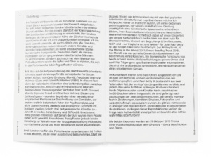 Double-page de la brochure “Morelli-Freud-Holmes" de Donatella Bernardi