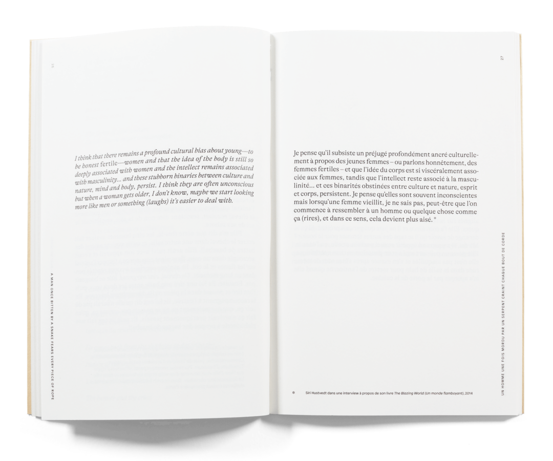 Spread of Céline Burnand's text book