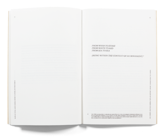 Double page du livre de Céline Burnand