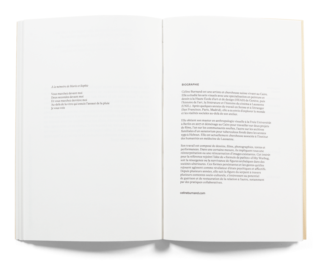 Spread of Céline Burnand's text book