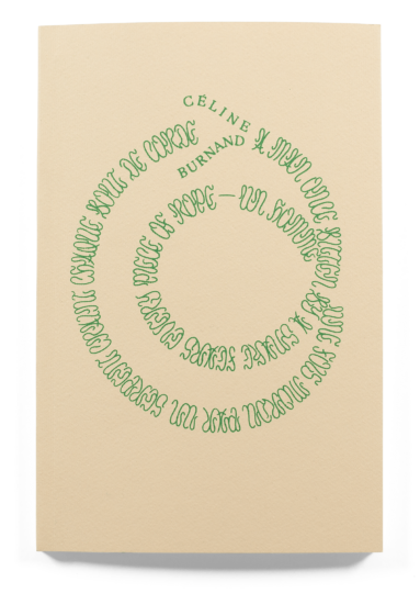 Couverture du livre de textes "A Man Once Bitten By A Snake Fears Every Piece Of Rope" de Céline Burnand