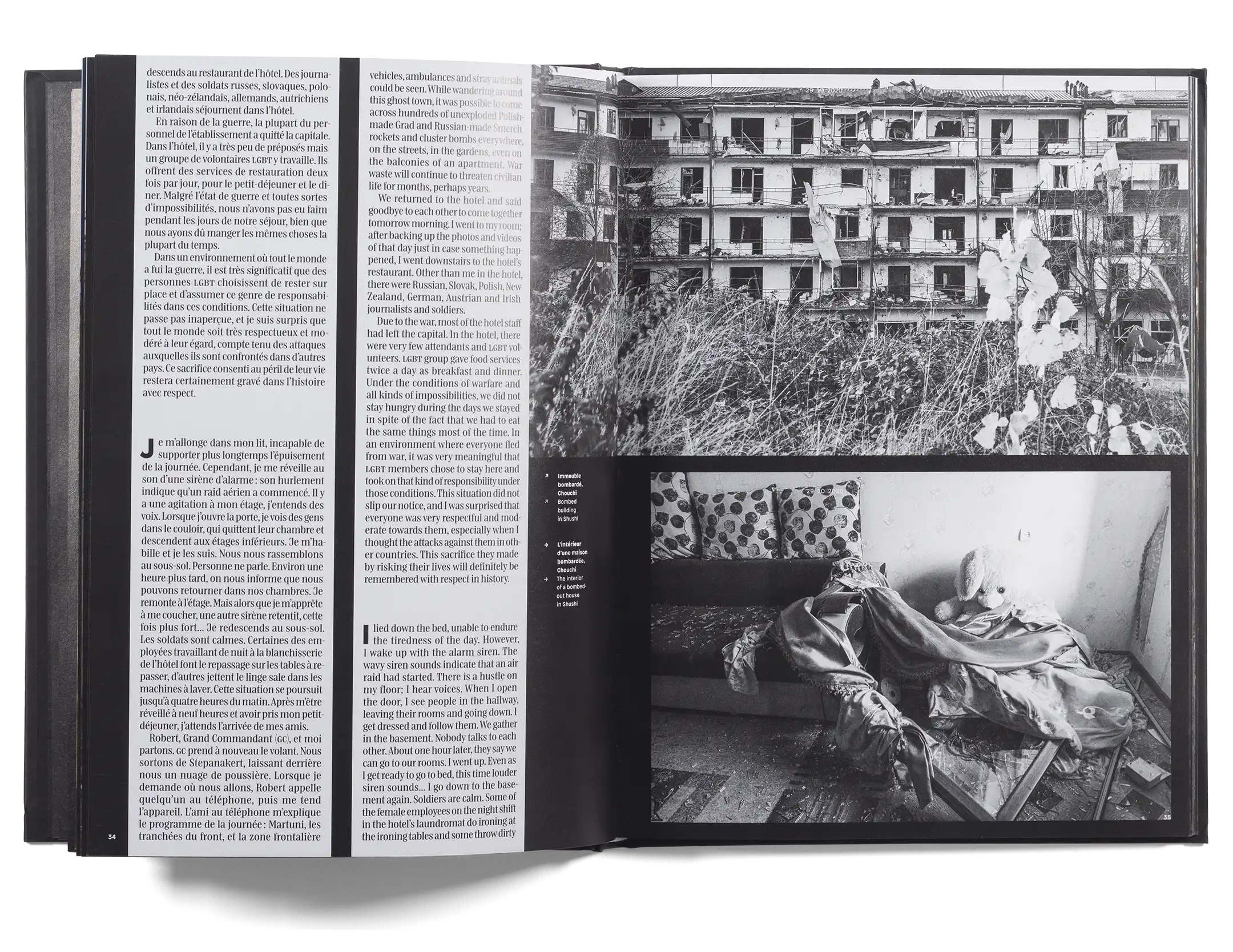 Photos de la guerre en Arménie dans le livre “L’Aiglon blessé” de Demır Sönmez