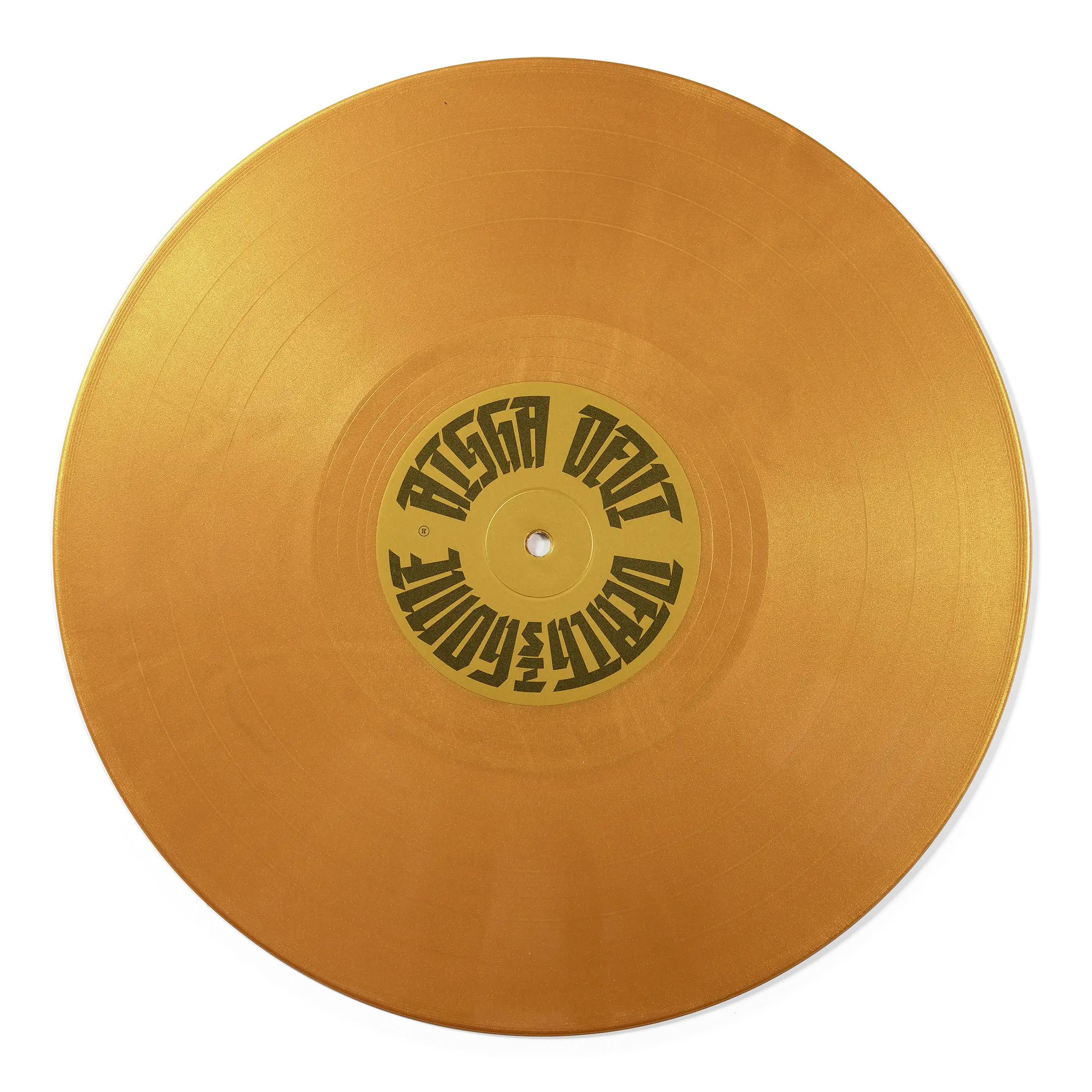 Disque vinyl de l’album «Death is Home» d’Aisha Devi